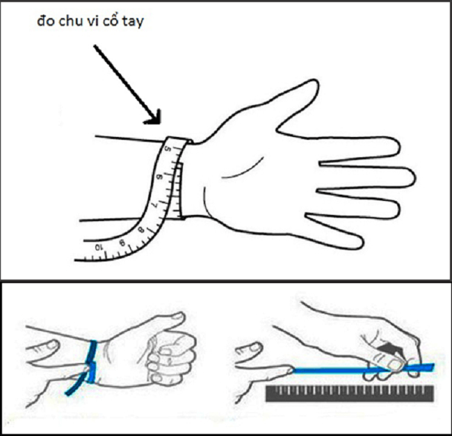 Cách đo chính xác kích thước dây và mặt đồng hồ để không nhầm lẫn